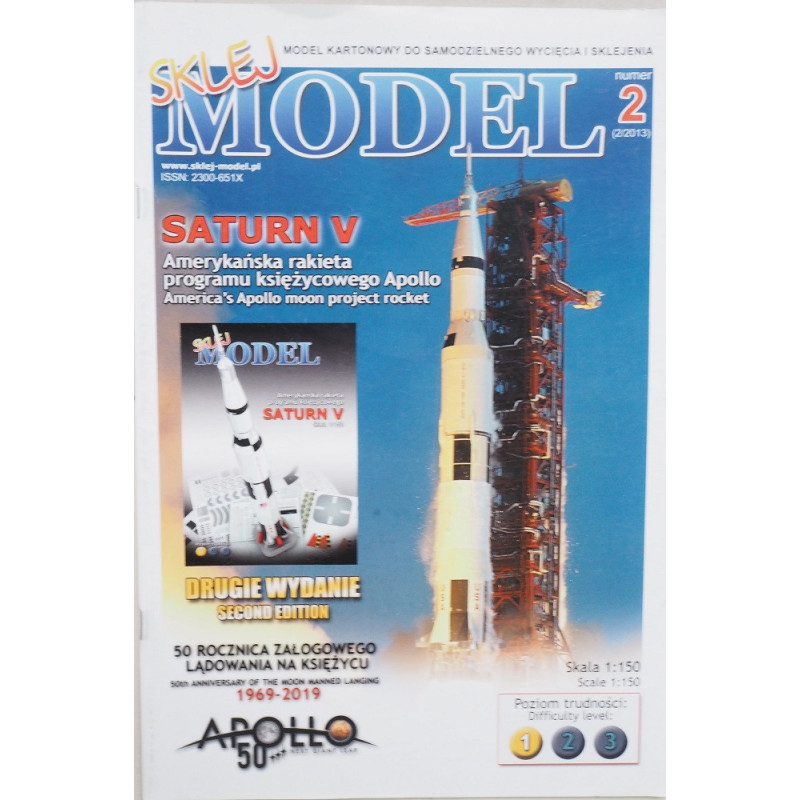 "Saturn V" - the US "Apollo" lunar program rocket - carries