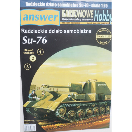 SU-76 - the self-propelled artillery unit of the USSR