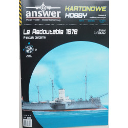 "La Redoutable" - French battleship of 1878 - a set