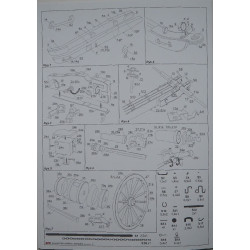 The 1856 French field cannon with laser cut details