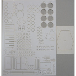 T-34/85 - the USSR/Polish medium tank - a laser cut parts