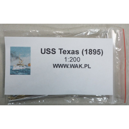 USS «Texas» — броненосец США - точенные металические артиллерийские стволы