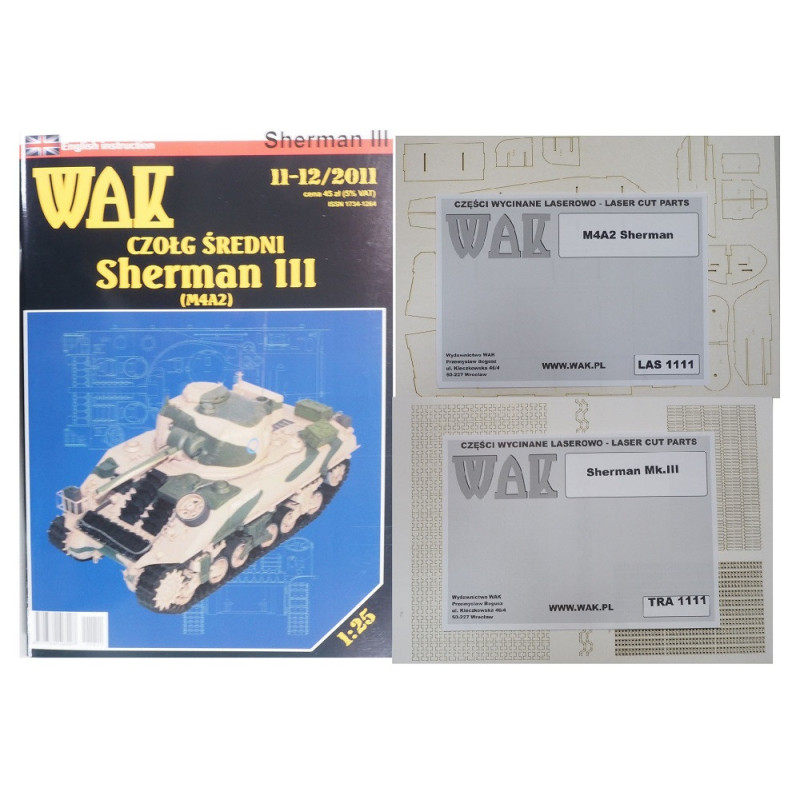 «Sherman» III — средний танк США - набор