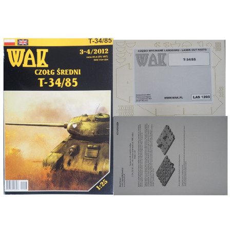 T-34/85 - the USSR/Polish medium tank - a set