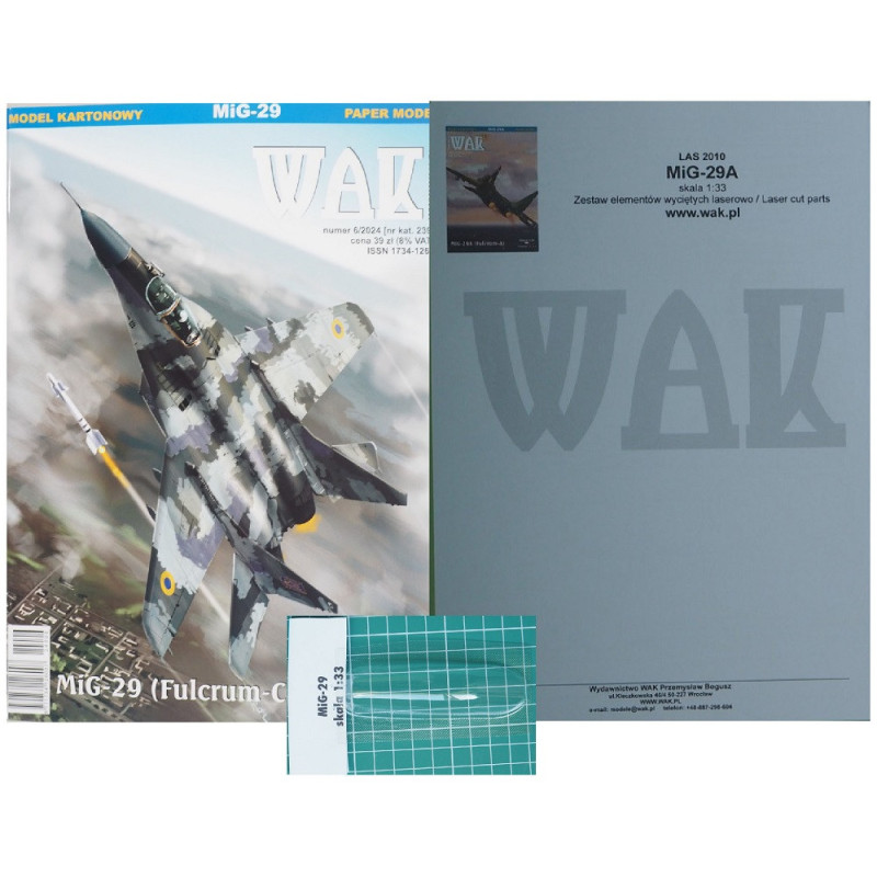 "Kijevo vaiduoklis" - MiG-29 „Fulcrum-C“– Ukrainos šiuolaikinis naikintuvas (2 leidinas) - rinkinys