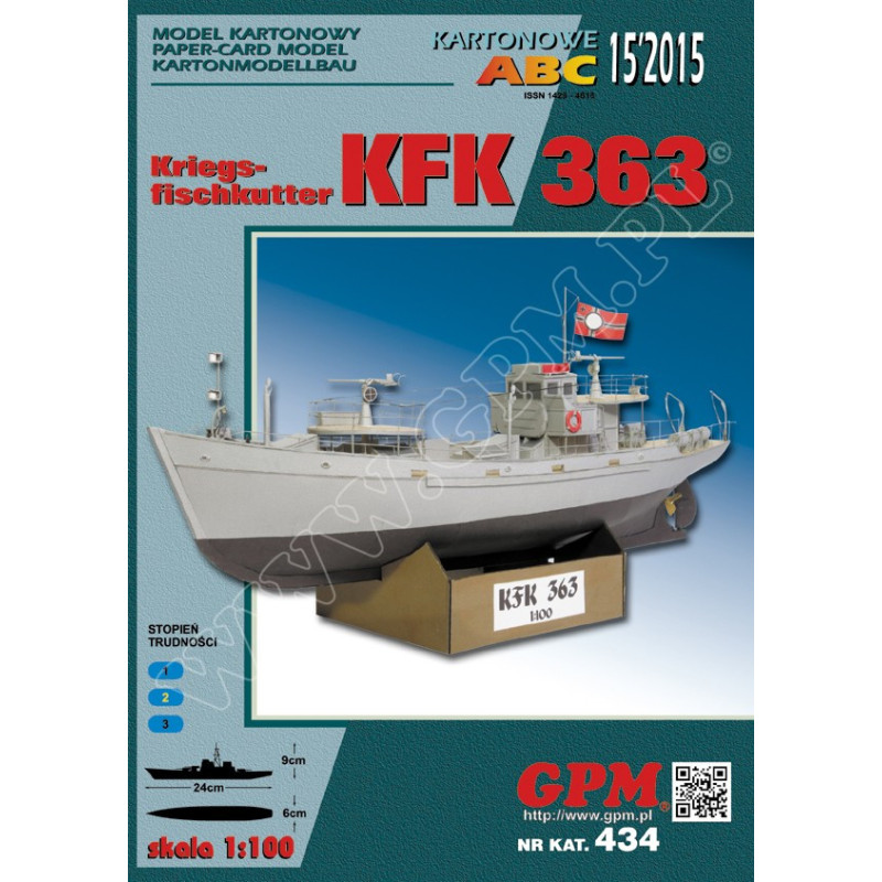 «KFK-363» – немецкий военный рыболовный катер