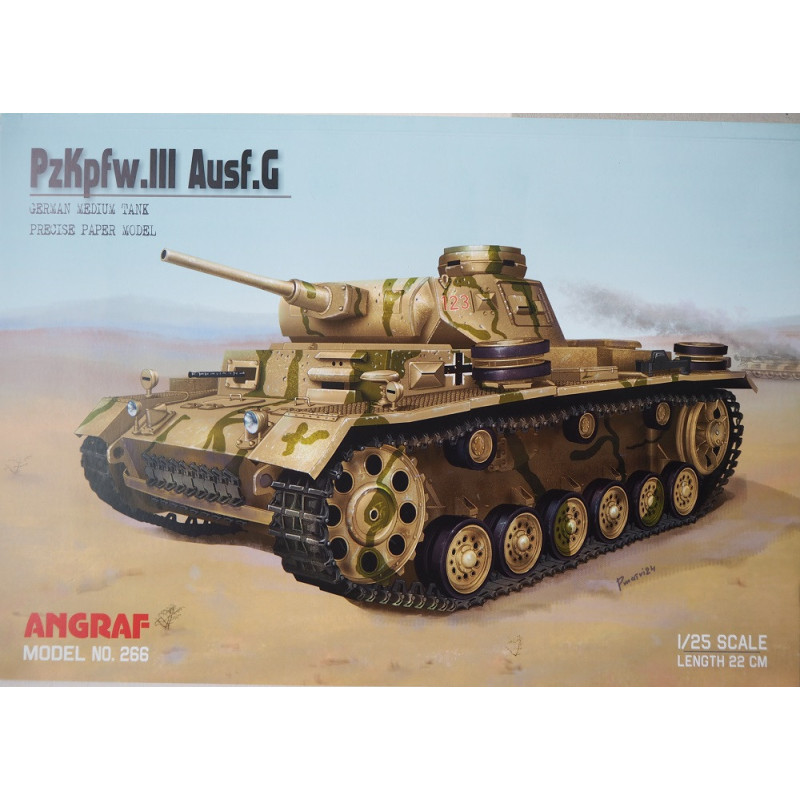 Pz. Kpfw. III. Ausf.G - Vokietijos vidutinis tankas