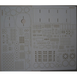 Pz. Kpfw. III. Ausf.G - German medium tank - a laser cut parts