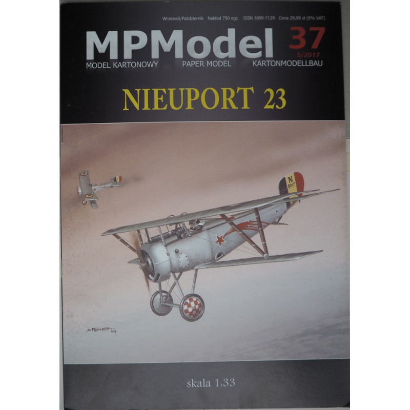 Nieuport Nie-23 - французский/ бельгийский истребитель
