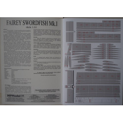 Fairey "Swordfish" Mk.I - the British deck torpedo bomber reconnaissance aircraft