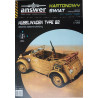 "Kubelwagen" Type 82 - Vokietijos lengvasis visureigis automobilis - rinkinys