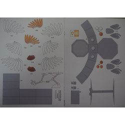 A Chatter-bird and a robot from the planet Schilesiaka