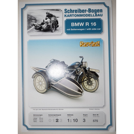BMW R 16 - немецкий мотоцикл с прицепом