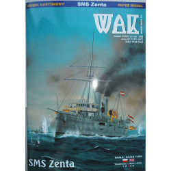 SMS «Zenta» - Австро-Венгерский броненосный крейсер - набор