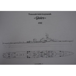 "Gloire" - the French light cruiser