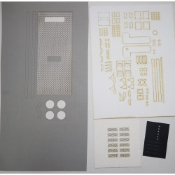 ST44-935 "Gagarin" – the Soviet/ Polish diesel locomotive - a laser cut parts