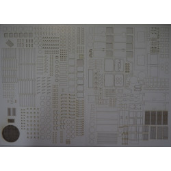 ST44-935 "Gagarin" – the Soviet/ Polish diesel locomotive - a laser cut parts