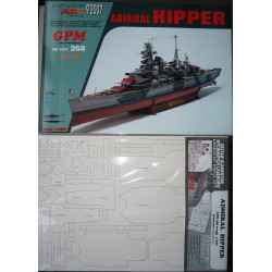«Admiral Hipper» - немецкий тяжелый крейсер - набор