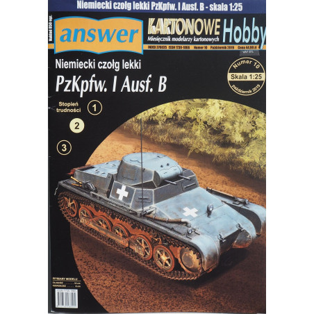 Pz. Kpfw. I Ausf. B - the German light tank