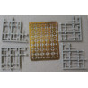 47 mm Hotchkiss guns on Meller mount - plastic and photoetched parts for ship models