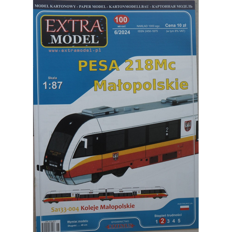 "PESA 218Mc" (Sa 133-004) – Polish railbus (Lesser Poland Railways) "PESA 218Mc" (Sa 133-004) – Polish railbus (Lesser Poland Railways)