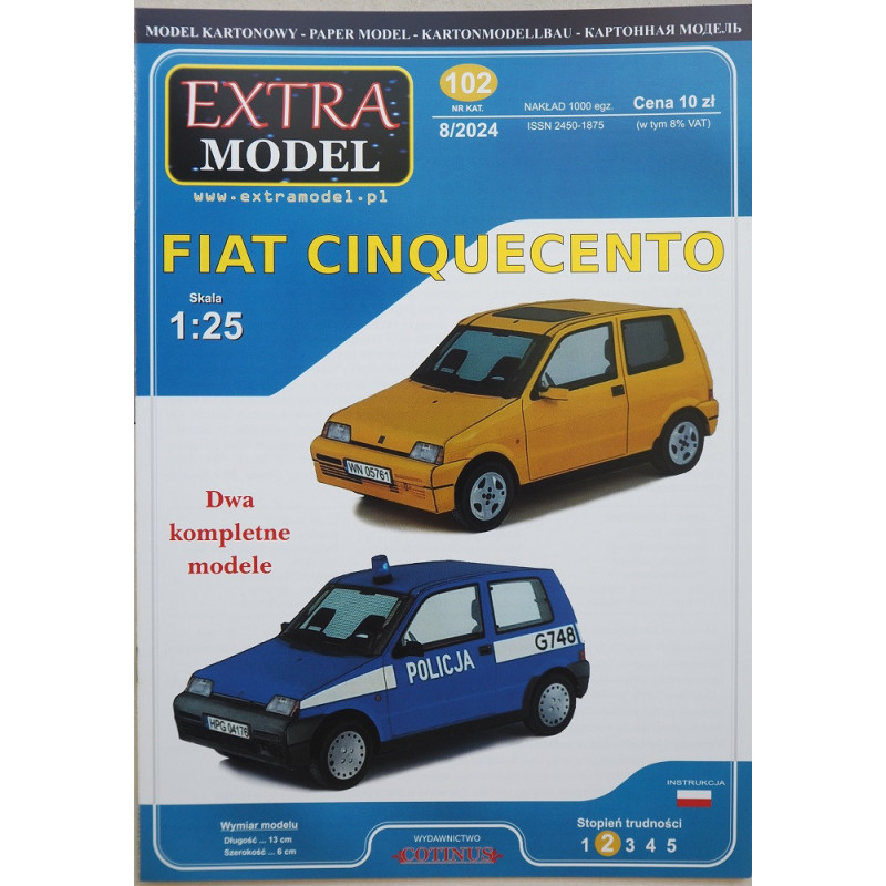 FIAT "Cinquecento" - Italijos lengvasis automobilis