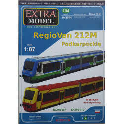 "Regio Van" 212M - the Polish railbus ("Subcarpathian Voivodeship Railways")