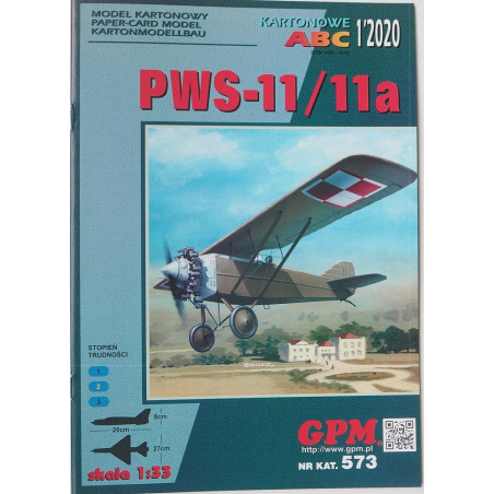 PWS-11/ 11a – польский учебный самолет.