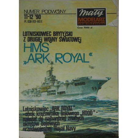 HMS "Ark Royal" - The British aircraft carrier