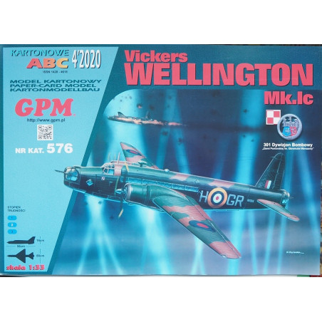 Vickers „Wellington“ Mk. Ic – the British medium bomber