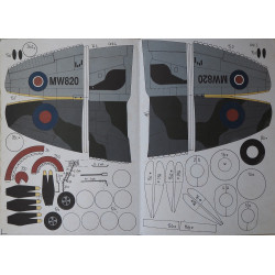 Hawker "Tempest" FMk. II - the British fighter