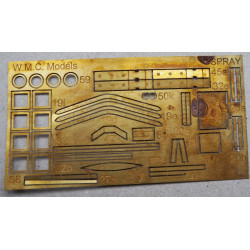 „Spray“- yacht of J. Slocum - photo-etched details