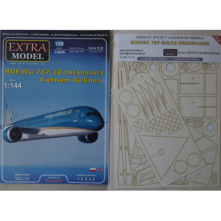 Boeing 787-10 „Dreamliner“ – the American/ Vietnam passenger liner - a kit