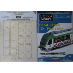"PESA 218Mc" (Sa 133-019) – Polish rail bus ("Podlaskie Woiwodeship Railways") - a kit