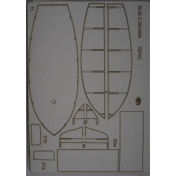 „Spray“- yacht of J. Slocum - a set