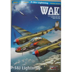 Lockheed P-38J «Lightning»– американский истребитель дальнего действия