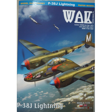 Lockheed P-38J "Lightning" - the American long range fighter