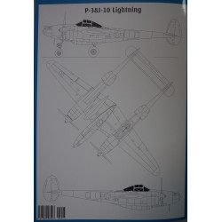 Lockheed P-38J «Lightning»– американский истребитель дальнего действия