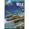 Lockheed P-38J «Lightning» – американский истребитель дальнего действия - набор