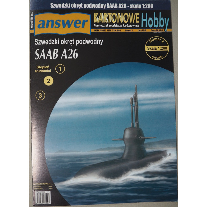 SAAB A26 - Švedijos povandeninis laivas