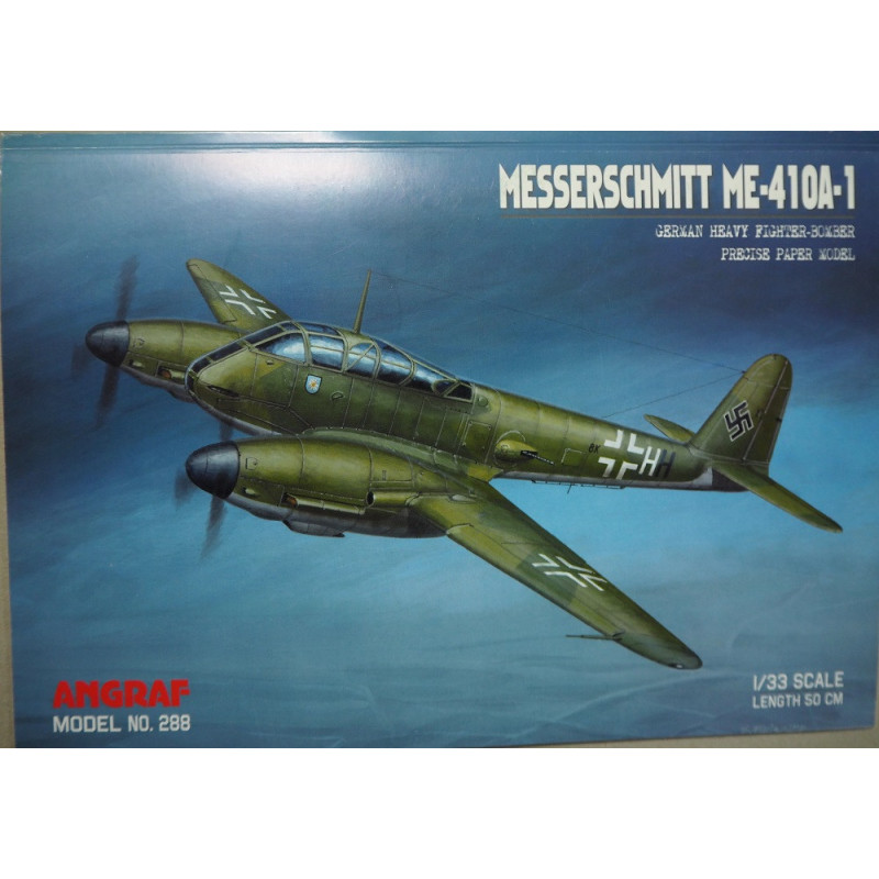 Messerschmitt Me-410A-1 - Vokietijos sunkusis naikintuvas-bombonešis