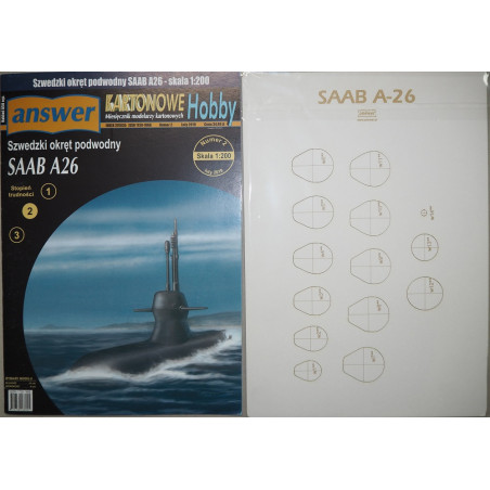 SAAB A26 - the Swedish submarine - a kit