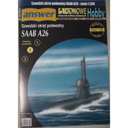 SAAB A26 - the Swedish submarine - a kit