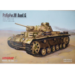 Pz. Kpfw. III. Ausf.G - German medium tank - a set