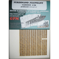Sd. Kfz. 184 «Ferdinand» — немецкая тяжёлая самоходная артиллерийская установка (САУ) - набор