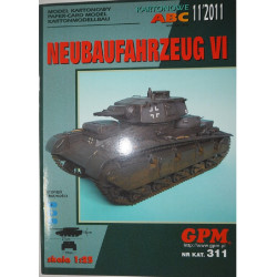 «Neubaufahrzeug VI» — немецкий тяжёлый танк - набор