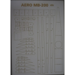 Аero MB-200 — чехословацкий бомбардировщик - набор