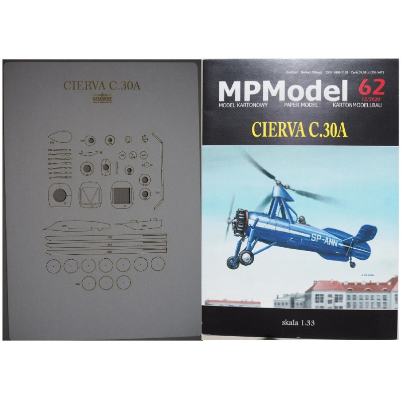 Avro Cierva C.30A – британский/ польский автожир - набор
