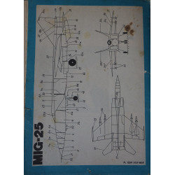 Mikoyan i Gurevich "MiG-25" - USSR fighter - interceptor