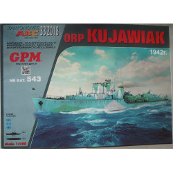 ORP "Kujawiak" - the Polish escort destroyer (1942 appearance)